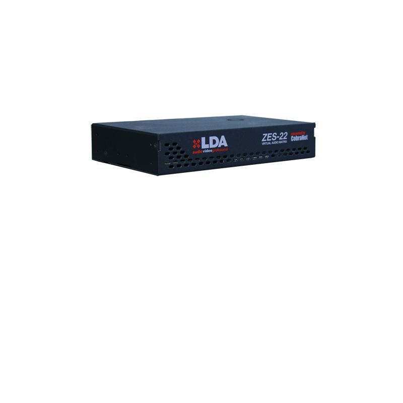 LDA ZES-22 4 Channel Analog/Digital Audio Converter over Ethernet