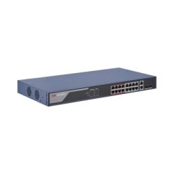 Hikvision Basic DS-3E1318P-EI Commutateur PoE avec 18 ports…