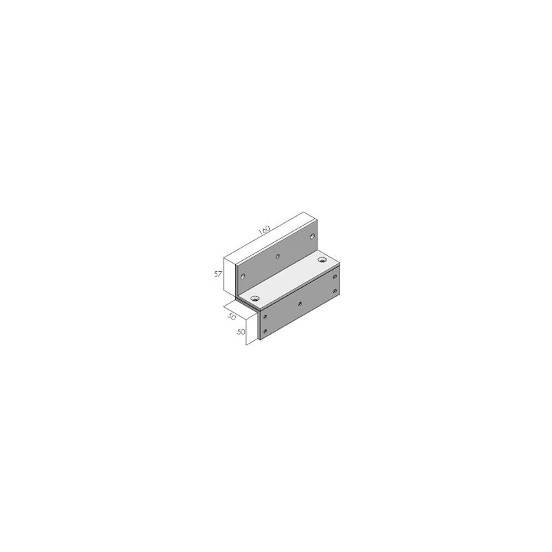 Openers MBAX300-Z Escuadra Z de fijación para MEX430