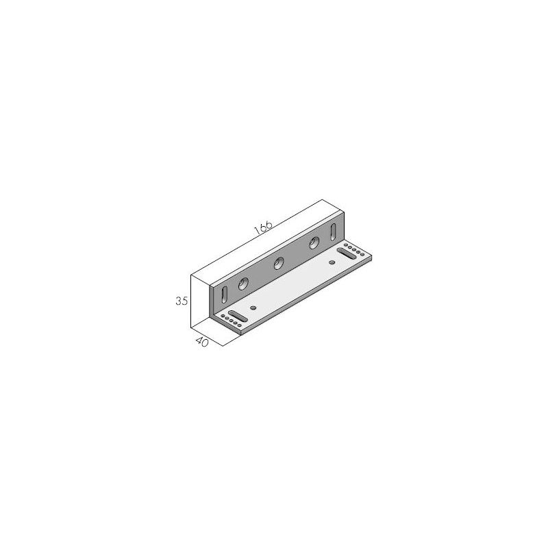 Openers MBEX180-L Equerre de fixation L pour MEX100