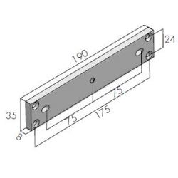 Openers MRF820 Kit de montage MEX500/530 sur porte coupe-feu