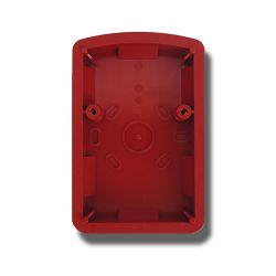 Fireclass S-BOXR Surface base for sirens FC440. Red color