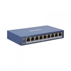 Hikvision Basic DS-3E1309P-EI Switch PoE avec 8 ports cuivre 100…