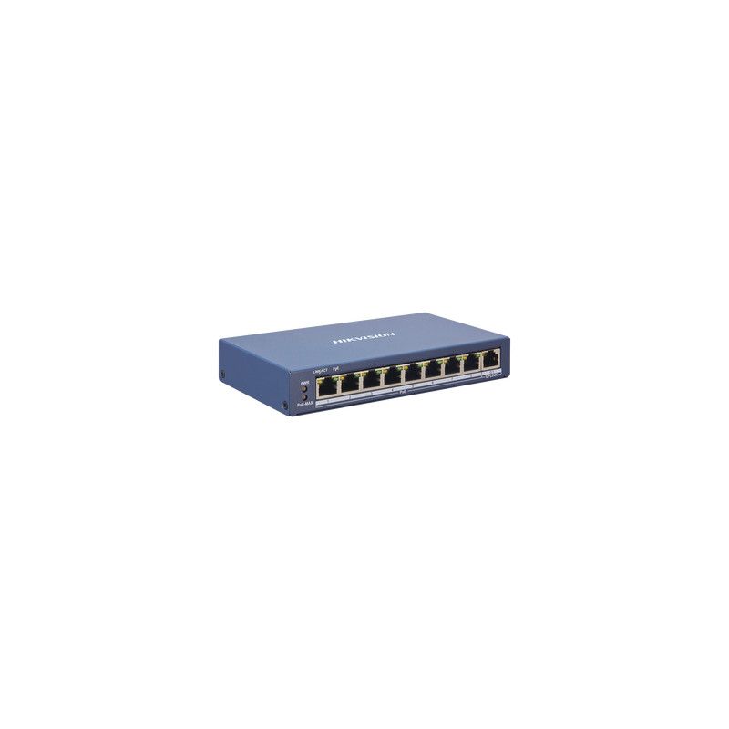 Hikvision Basic DS-3E1309P-EI Switch PoE avec 8 ports cuivre 100…