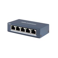 Hikvision Basic DS-3E0505P-E Switch PoE+ avec 4 ports 1000Mbps +…