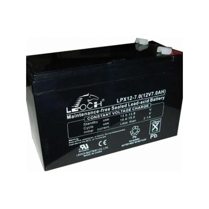 CSMR MAX 12V7A Bateria de 12V 7Ah sem manutenção.