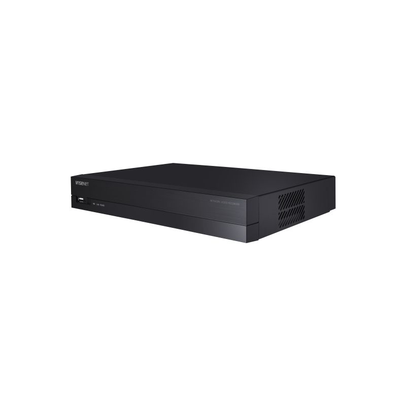 Wisenet XRN-420S NVR de 4 ch PoE, hasta 8Mpx, 100 Mbps, H.265,…