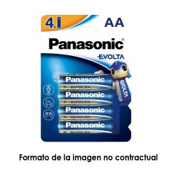 BATT-LR06-P - Pila AA/LR06, Pack de 4, 1.5 V, Alcalina, Alta…