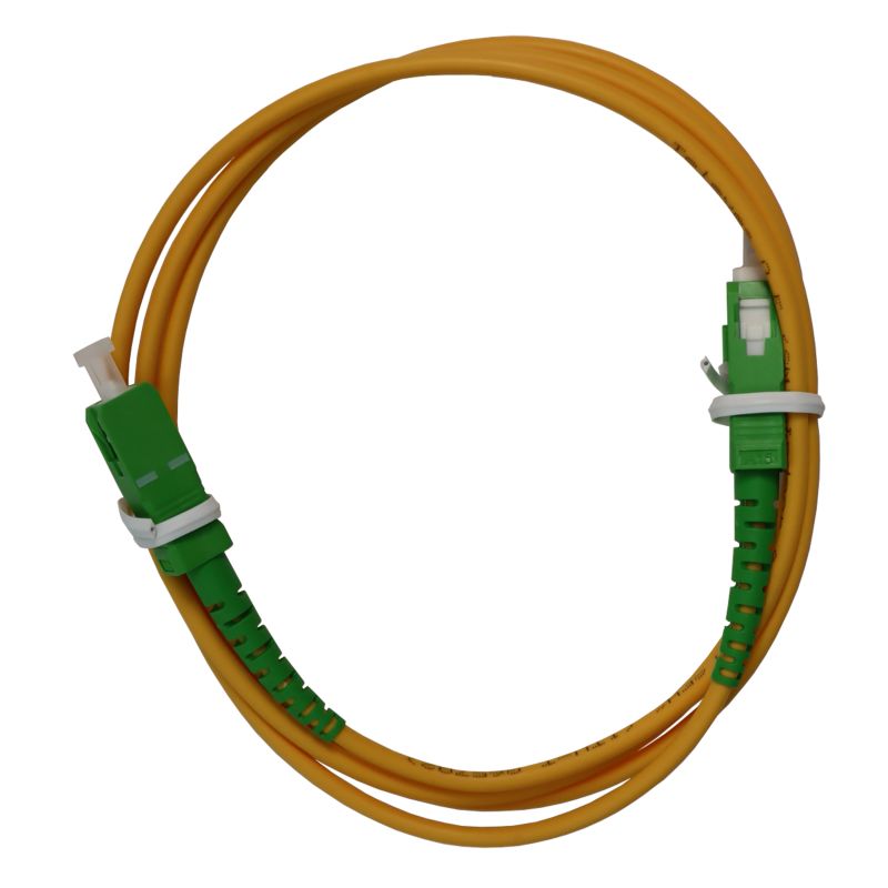 Fiber optic patch cord 1m SC/APC preconnectorized Televes