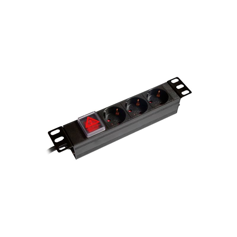 PDU-3P1U-SW-10INCH - Tomada de corrente múltipla, Concebido para racks…