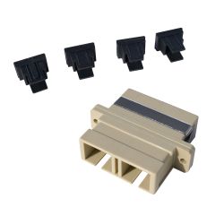 Multimode Duplex FO Adapter SC Female - SC Female Televes