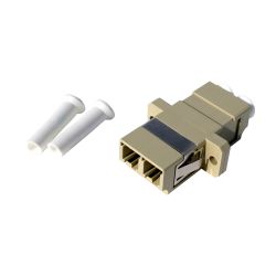 Duplex Multimode LC Female - LC Female FO Adapter, Televes Plastic Box