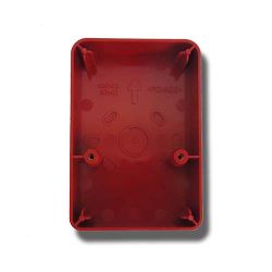 Fireclass D-BOXR Base haute pour sirènes FC440. Couleur rouge