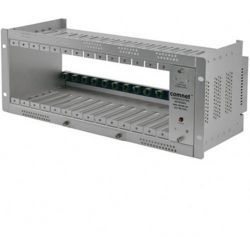 Comnet C1/INT Chasis en formato rack, 14 slots. Fuente incluida