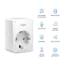 TP-Link Tapo P100 smart plug 2300 W White