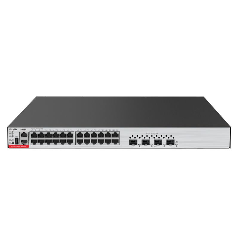 Ruijie RG-S5310-24GT4XS-P-E - Ruijie Switch Cloud Gestionable L3, 24 puertos PoE…