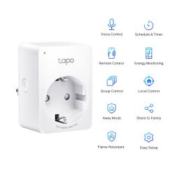 TP-Link Tapo Mini Smart Wi-Fi Socket, Energy Monitoring