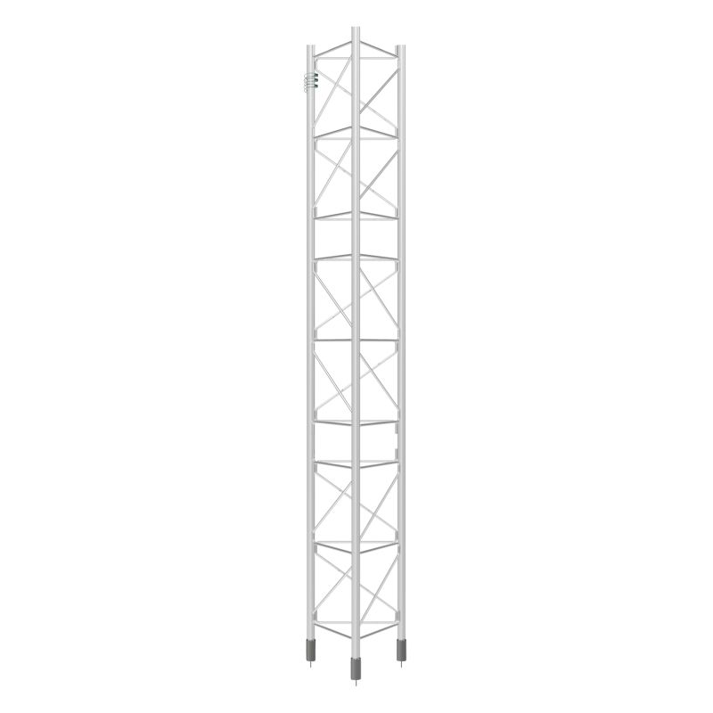 Torre Reforçada Seção Intermediária 550XL GC+Televas Brancas 3m