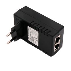 INJ-POE-15W - Inyector PoE, Entrada/Salida RJ45 10/100 Mbps,…