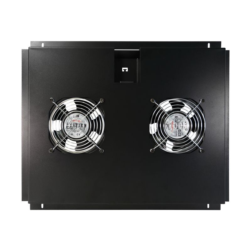 Tray 2 Ceiling Fans for Rack 19 "and 600mm deep, 390m3/h Televes