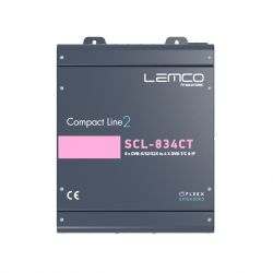 Lemco SCL-834CT 8 × DVB-S/S2/S2X a 4 × DVB-T/C & IP