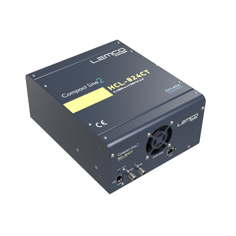 Lemco HCL-824CT 8 × HDMI a 4 × DVB-T/C & IP