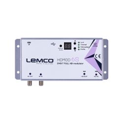 Lemco HDMOD-6S Modulador DVB-T (H.264 HD)