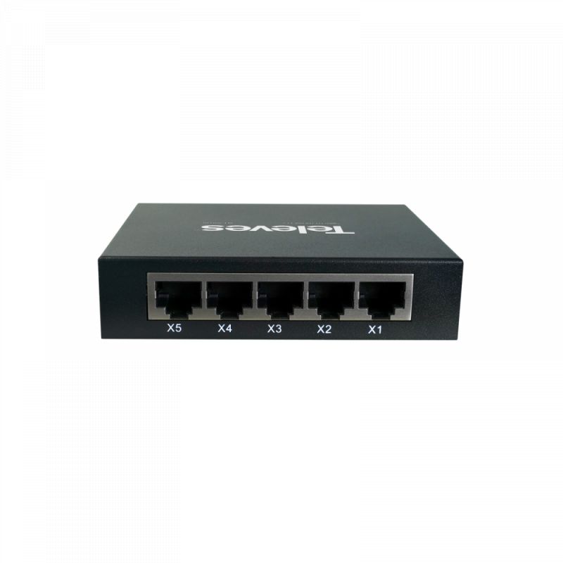 Commutateur Ethernet Layer2, ingérable 5 ports 10/100/1000 Mbps Televes