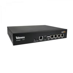 DataBox device: network equipment management and monitoring platform Televes