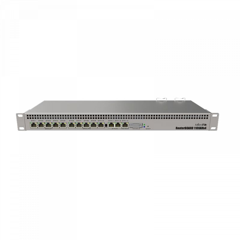 Roteador Ethernet 13x Gb, 4 núcleos, instalação em rack de 19", 1U Televes