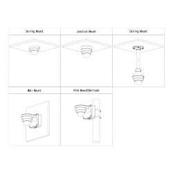 Dahua IPC-HDBW3441R-AS-P Domo grande angular IP H265 4M WDR…