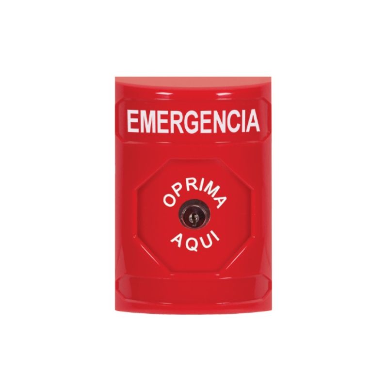 STI KIT SS2000 Pulsador SS2. Seta de emergencia con llave