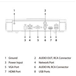 Dahua NVR2108-S3 NVR 8 canais 80Mbps H265 HDMI 1HDD