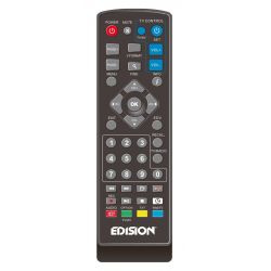 Edision Picco T265+ Récepteur numérique terrestre et câble FullHD DVB-T2/C H265 HEVC 10 Bit