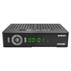 Edision Ping T2/C Récepteur numérique terrestre et câble FullHD DVB-T2/C H265 HEVC 10 Bit