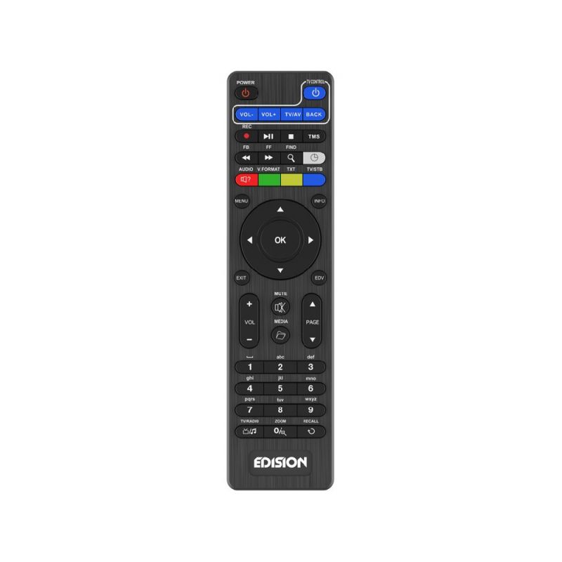 Edision EDI-RCU 2 in 1 Slim, Remote Control