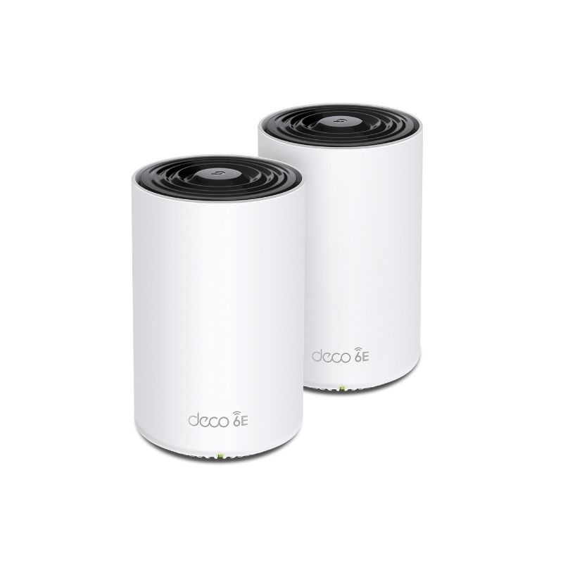 TP-Link Deco XE75 (2-pack) Tri-band (2.4 GHz / 5 GHz / 6 GHz) Wi-Fi 6E (802.11ax) Branco 3 Interno