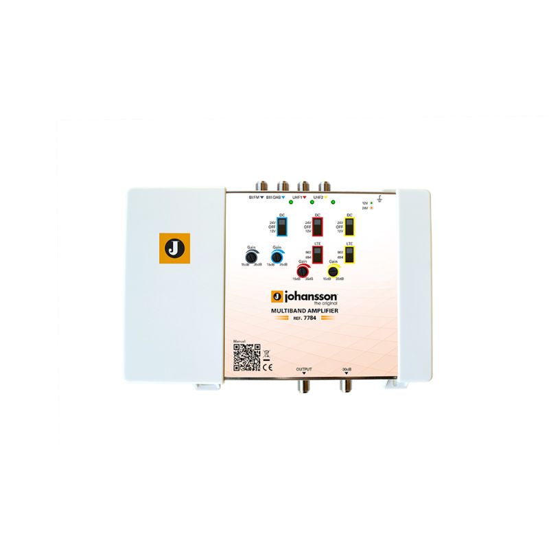 Johansson 7784 LTE amplifier center 4 inputs 35 dB