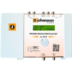 Johansson 6713 Station de tête programmable Profino Revolution Plus SAT