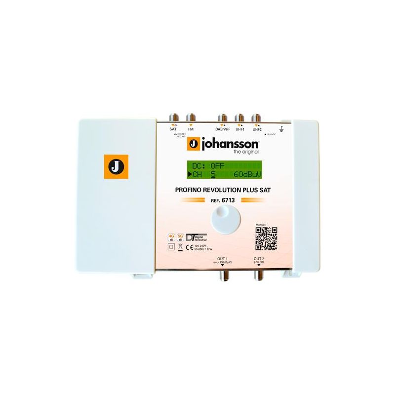 Johansson 6713 Cabecera Programable Profino Revolution Plus SAT