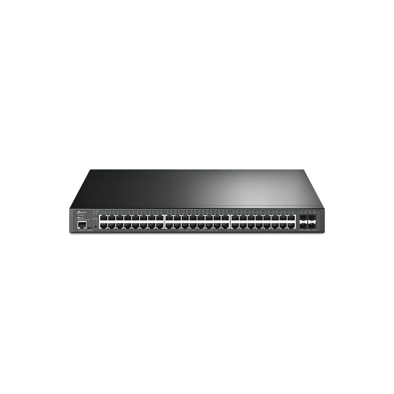 TP-Link TL-SG3452XP switch de rede Gerido L2+ Gigabit Ethernet (10/100/1000) Power over Ethernet (PoE) 1U Preto