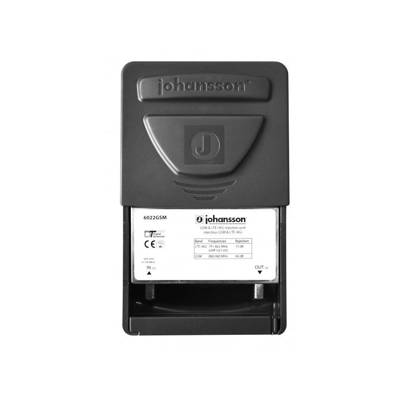 Filtre Johansson 6022 LTE et GSM