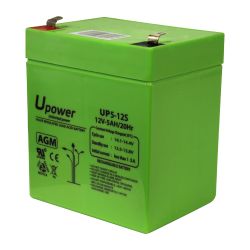 BATT-1250-U - Lead-acid battery AGM, Voltage 12 V, Capacity 5.0 Ah,…