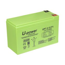 BATT-1272-U - Upower, Bateria recarregável, Tecnología chumbo…