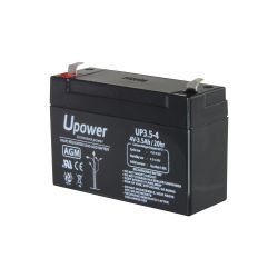 BATT-4035-U - Upower, Bateria recarregável, Tecnología chumbo…