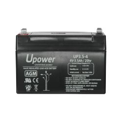 BATT-4035-U - Upower, Rechargeable battery, AGM lead-acid…