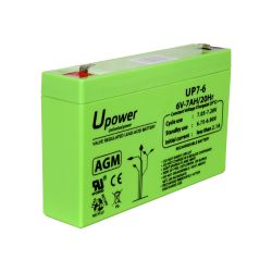 BATT-6070-U - Upower, Rechargeable battery, AGM lead-acid…