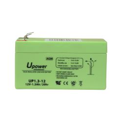 BATT1213-U - Batería plomo ácido AGM, Voltaje 12 V, Capacidad 1.3…