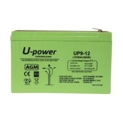 BATT1290-U - Batería plomo ácido AGM, Voltaje 12 V, Capacidad 9.0…