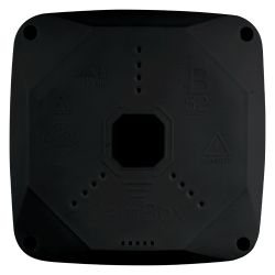 CBOX-B52PRO-B - Caixa de conexões para câmaras domo, Cor preto,…